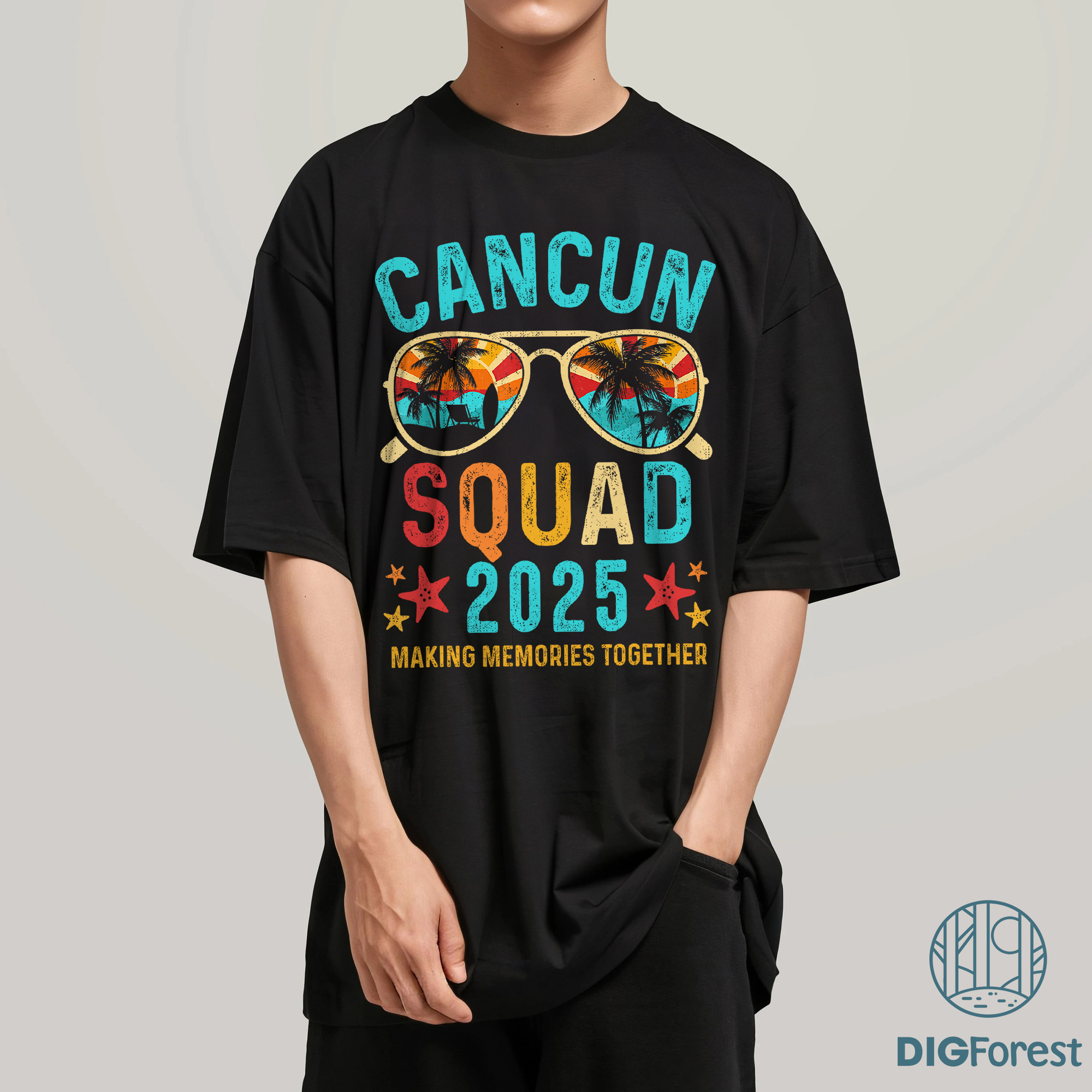 Cancun Vacation Squad 2025 Png, Matching Family Vacation Tee, Making Memories Together Shirt, Family Cruise Shirt, Cruise Vacation Group Tees Cancun Vacation Squad 2025 Png, Matching Family Vacation Tee, Making Memories Together Shirt, Family Cruise Shirt, Cruise Vacation Group Tees