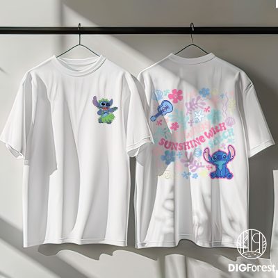 Lilo and Stitch Aloha Png, Ohana Means Family Tee, Disneyland Stitch Movie Shirt, Summer Vibes Shirt, Magic Kingdom Vacation Shirt