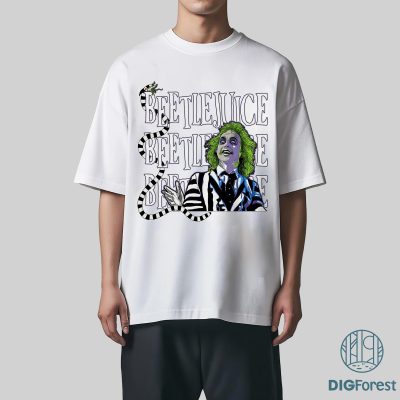 Beetlejuice Beetlejuice Beetlejuice Shirt – Cute Fall Halloween Tee, Horror Movie Sweatshirt, Beetlejuice Gift Shirt