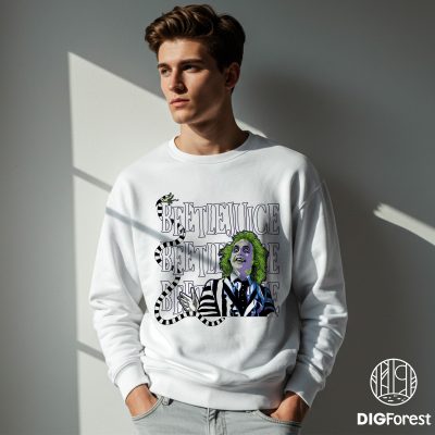 Beetlejuice Beetlejuice Beetlejuice Shirt – Cute Fall Halloween Tee, Horror Movie Sweatshirt, Beetlejuice Gift Shirt