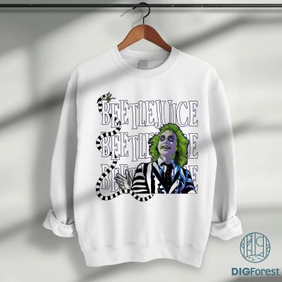Beetlejuice Beetlejuice Beetlejuice Shirt – Cute Fall Halloween Tee, Horror Movie Sweatshirt, Beetlejuice Gift Shirt