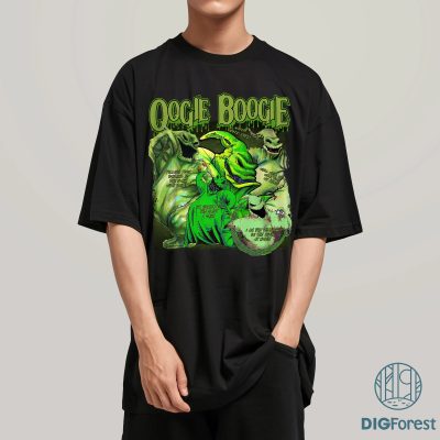 Disneyland Oogie Boogie Halloween PNG – Oogie Boogie Bash Party Design, Boogie Man Halloween Shirt PNG
