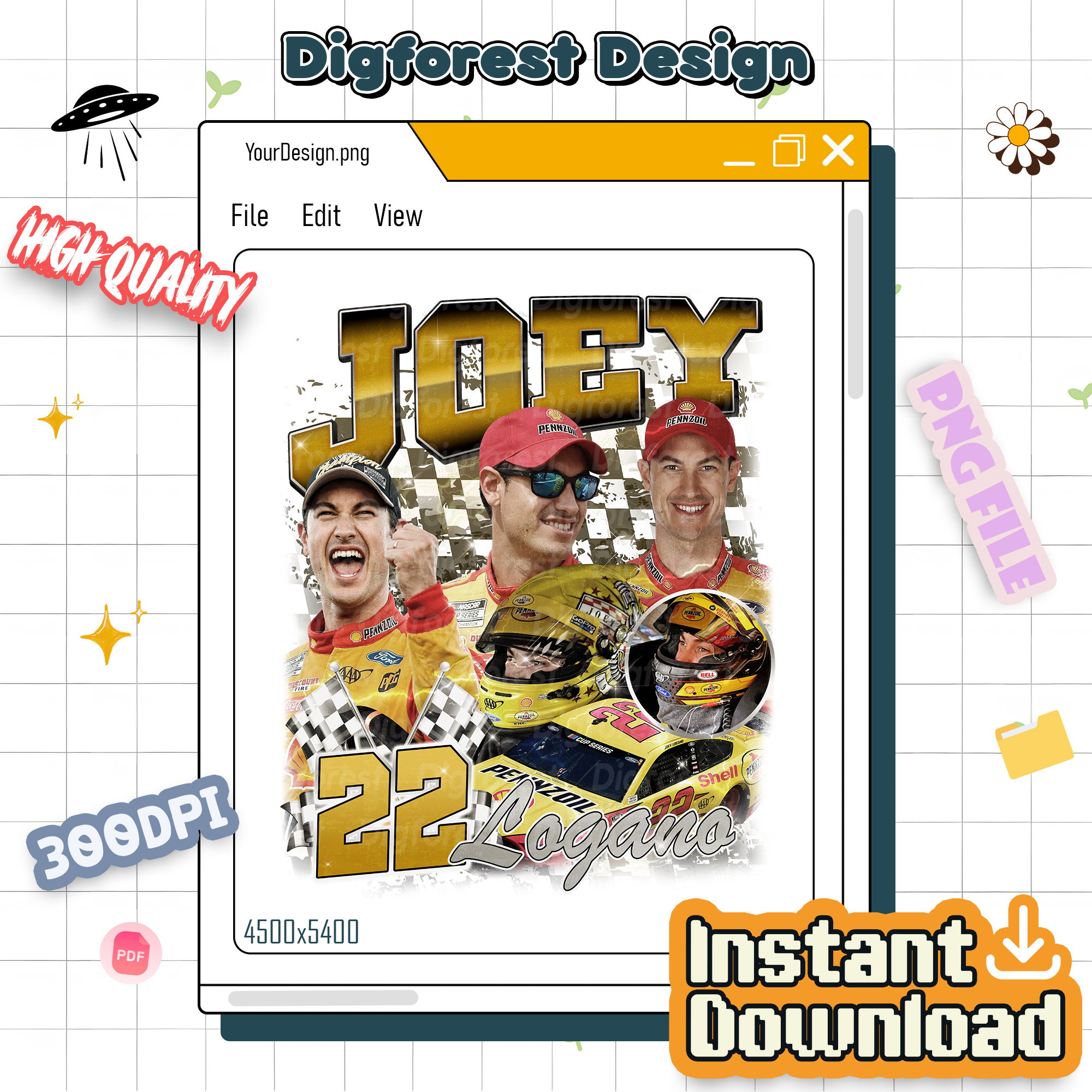 Joey Logano Vintage T Shirt, Joey Logano Nascar PNG, Nascar Racing Shirt, Joey Logano Fan Gift, Graphic Tees For Men Trendy