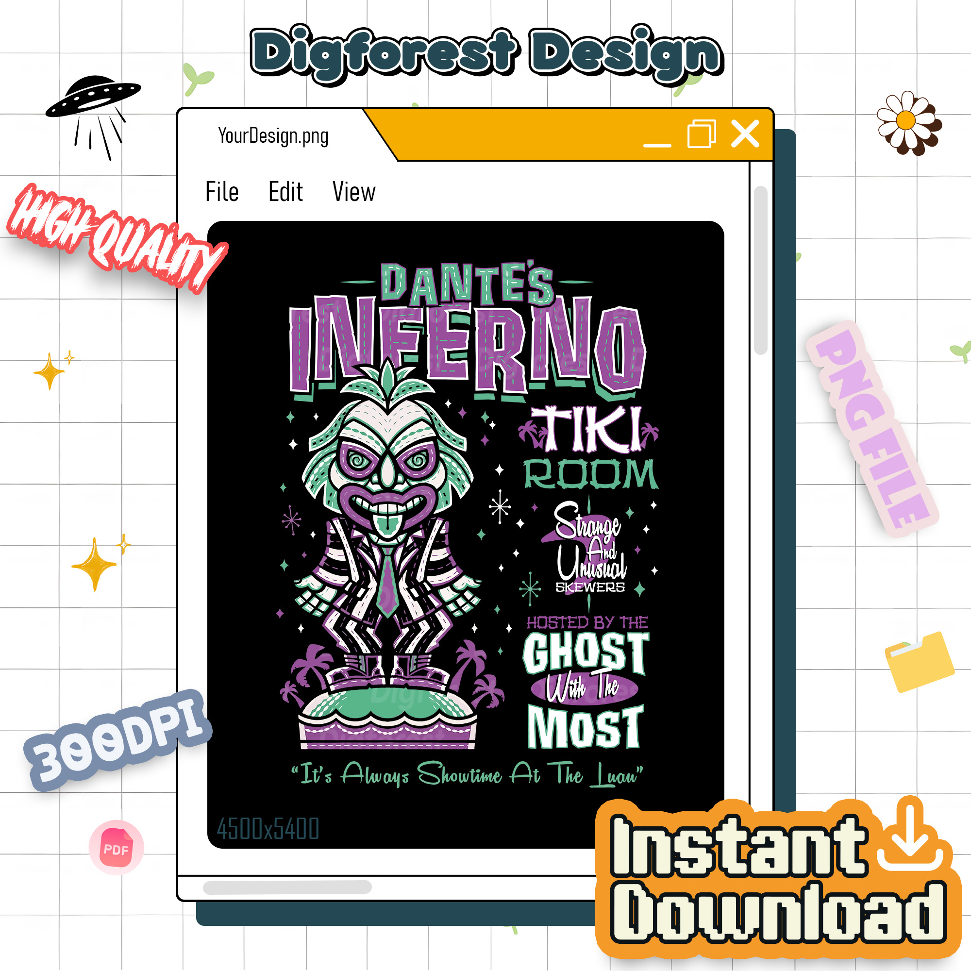 Beetlejuice Dante’s Tiki Room PNG, Vintage Halloween Movie Shirt, Horror Party Gift Design Beetlejuice Dante’s Tiki Room PNG, Vintage Halloween Movie Shirt, Horror Party Gift Design