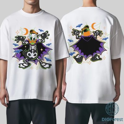 Donald Duck Vampire Skeleton PNG – Disney Mickey & Friends Halloween, Retro Disneyland Spooky Season Shirt Donald Duck Vampire Skeleton PNG – Disney Mickey & Friends Halloween, Retro Disneyland Spooky Season Shirt