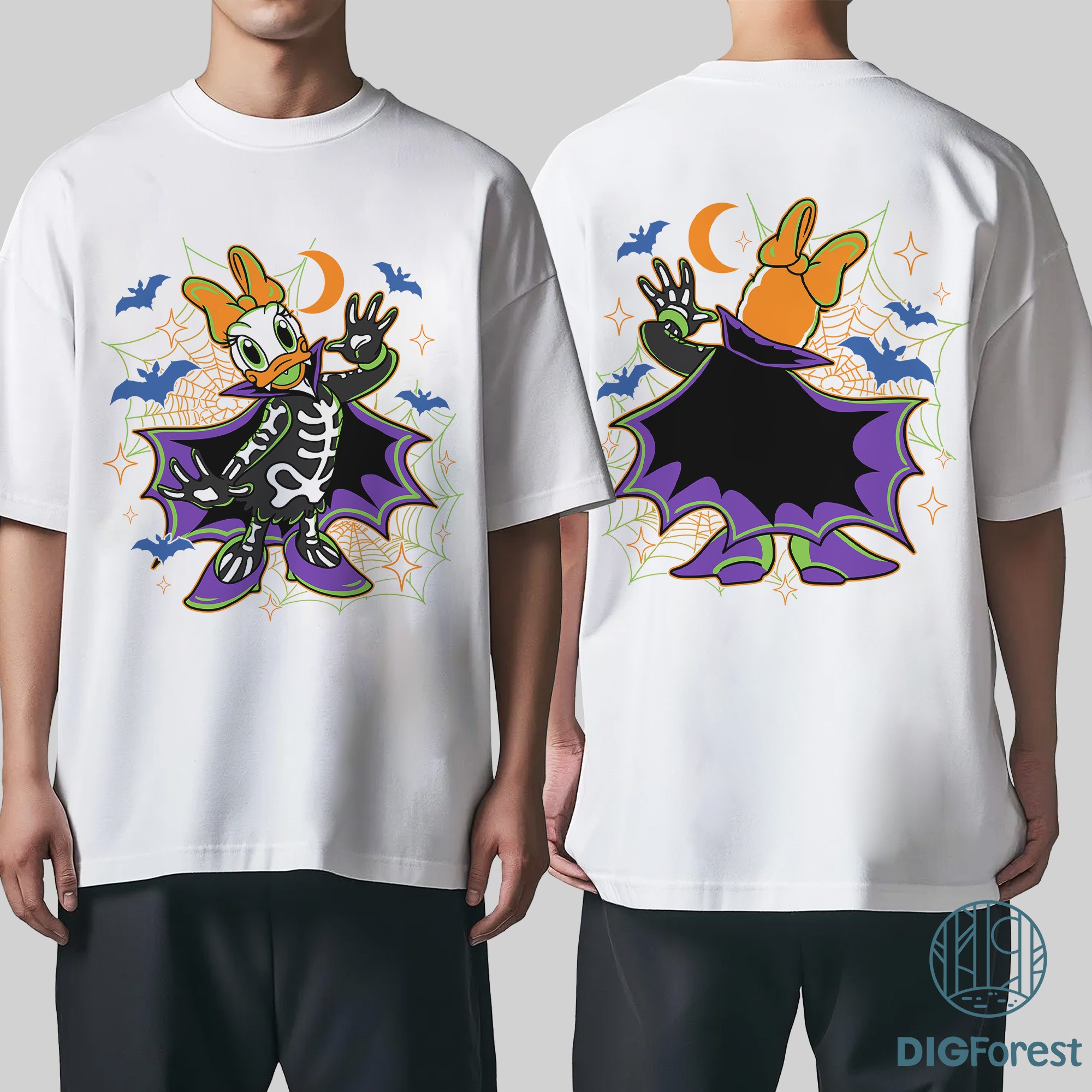 Daisy Duck Vampire Skeleton PNG – Mickey & Friends Disney Halloween, Retro Disneyland Spooky Season Shirt Daisy Duck Vampire Skeleton PNG – Mickey & Friends Disney Halloween, Retro Disneyland Spooky Season Shirt