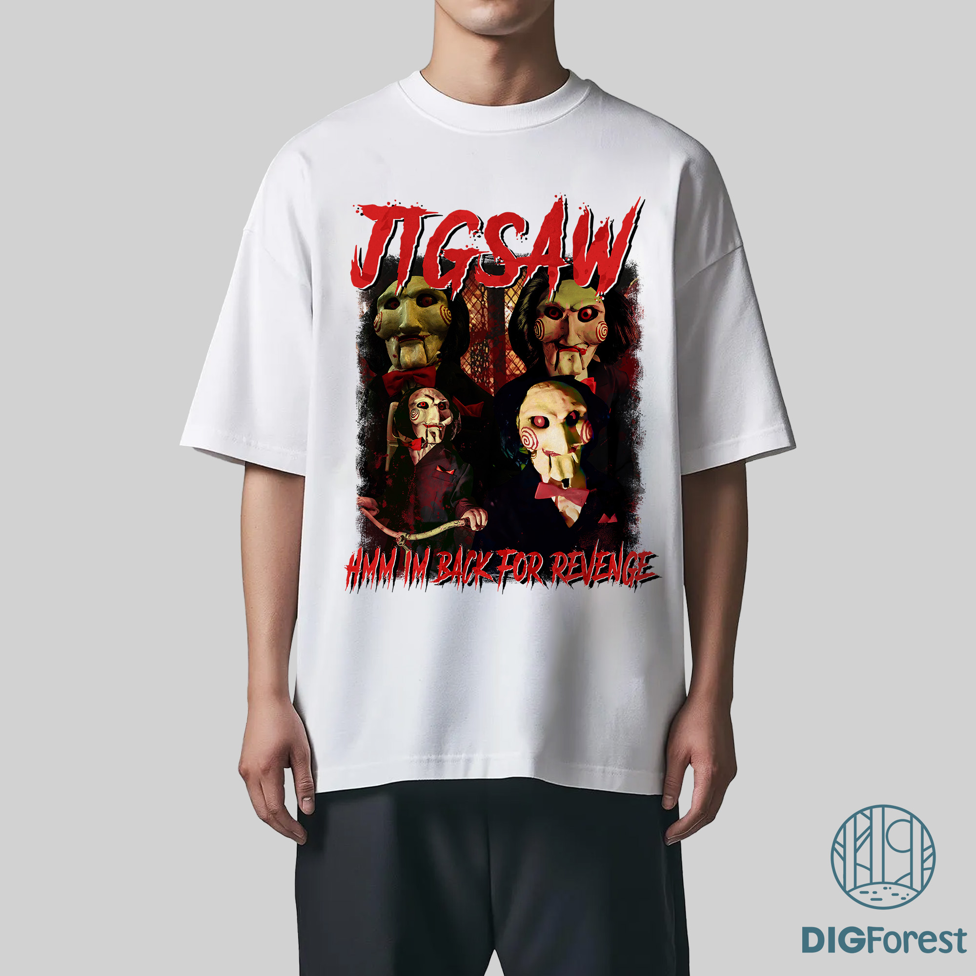 Jigsaw “I’m Back for Revenge” PNG, John Kramer Horror Halloween Shirt, Jigsaw Fan Gift Design Jigsaw “I’m Back for Revenge” PNG, John Kramer Horror Halloween Shirt, Jigsaw Fan Gift Design