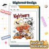 Vintage Mickey Halloween PNG – Nightmare on Main Street, Disney Pumpkin Halloween PNG Design