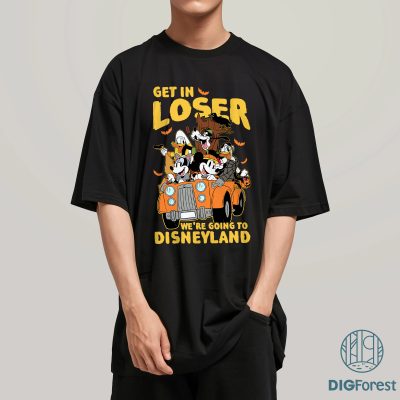 Disney Mickey & Friends Halloween PNG – Get In Loser We’re Going to Disneyland, Not So Scary Party Digital Download Disney Mickey & Friends Halloween PNG – Get In Loser We’re Going to Disneyland, Not So Scary Party Digital Download