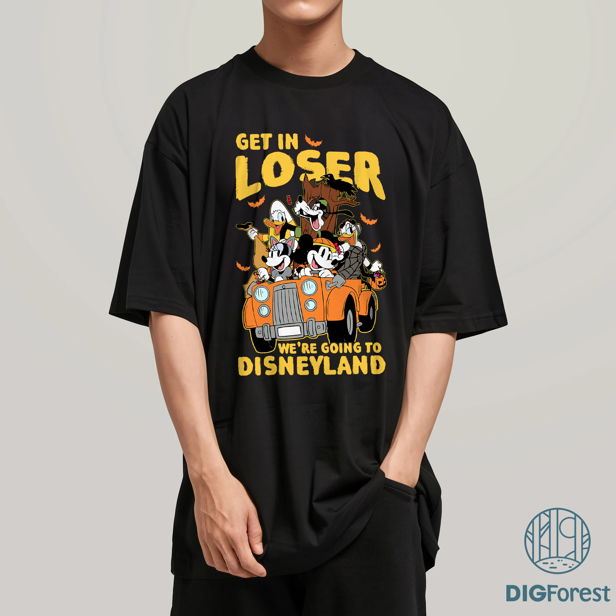 Disney Mickey & Friends Halloween PNG – Get In Loser We’re Going to Disneyland, Not So Scary Party Digital Download Disney Mickey & Friends Halloween PNG – Get In Loser We’re Going to Disneyland, Not So Scary Party Digital Download