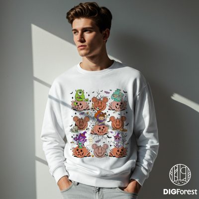 Spooky Monsters Inc Skeleton Pumpkin Shirt | Magical Disneyland Halloween Tee | Monsters University Family Outfit