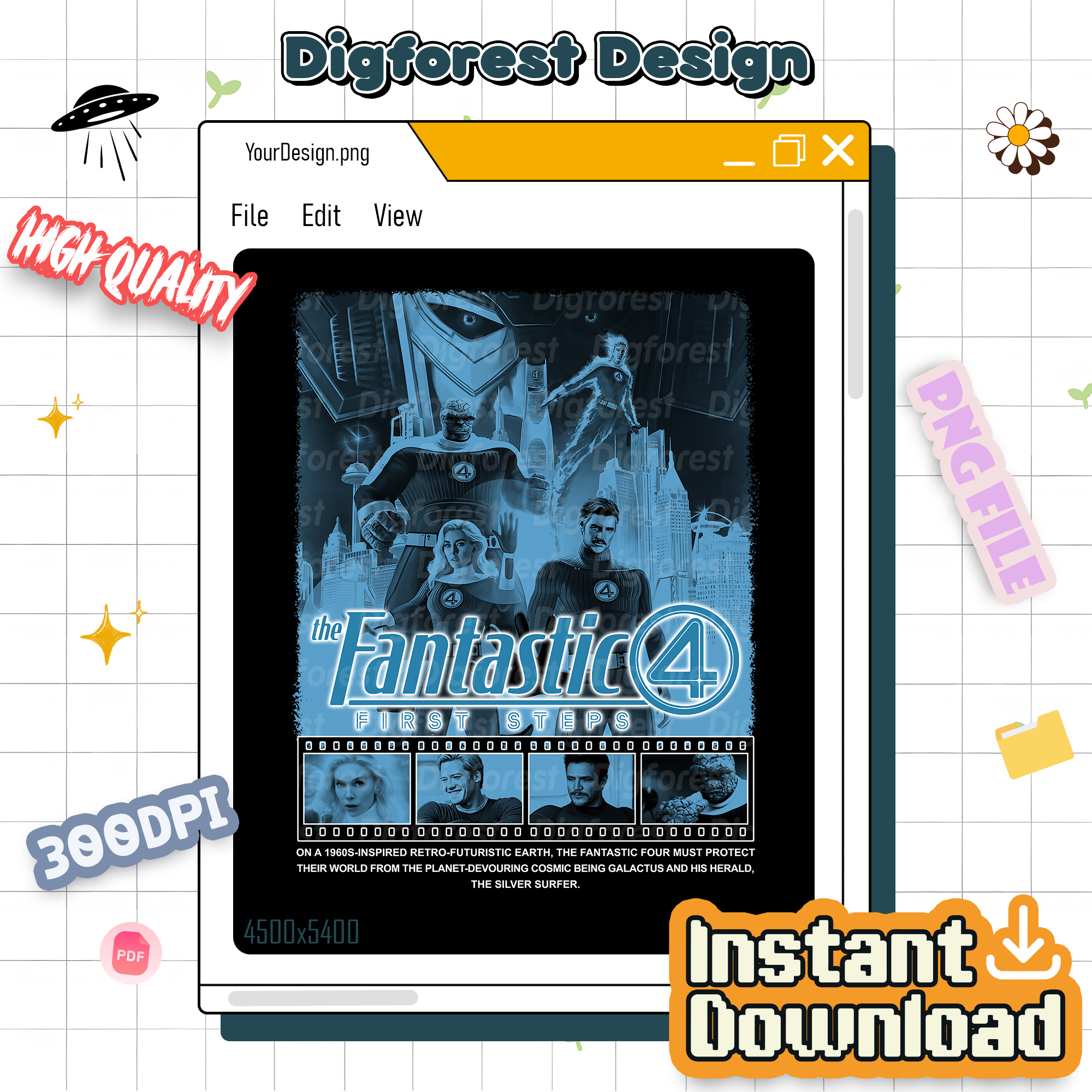 Fantastic Four First Steps Marvel Png , Disney Fantastic Four Sweatshirt, Marvel Superhero Tee, Reed Richards Sweater