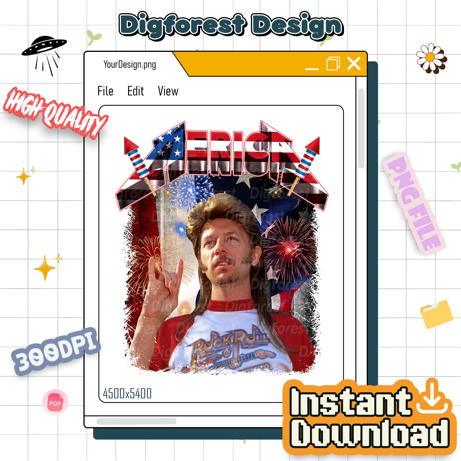 Joe Dirt Merica July 4th Png , Funny Joe Dirt 4th of July Tee, Independence Day Shirt, Patriotic Joe Dirt Tshirt