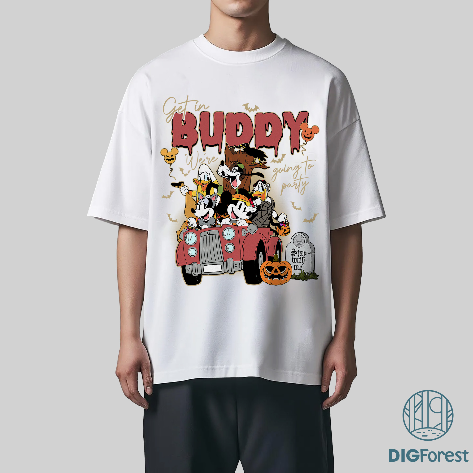 Disney Mickey & Friends Halloween Party PNG – Get In Buddy We’re Going to Party, Disneyland Not So Scary Halloween Design Disney Mickey & Friends Halloween Party PNG – Get In Buddy We’re Going to Party, Disneyland Not So Scary Halloween Design