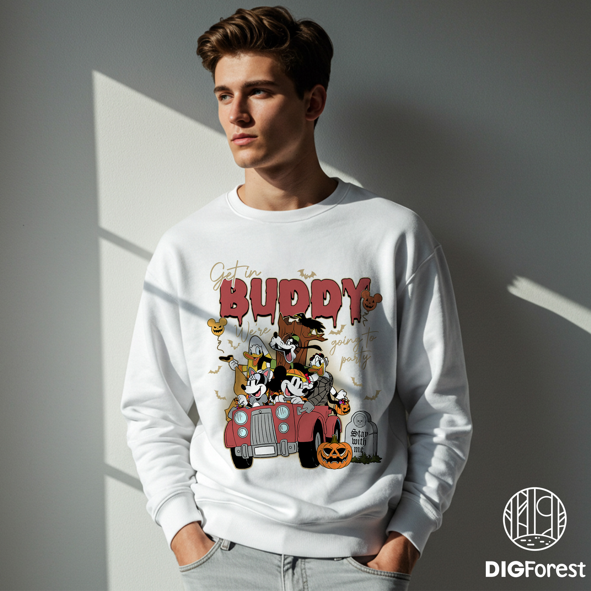 Disney Mickey & Friends Halloween Party PNG – Get In Buddy We’re Going to Party, Disneyland Not So Scary Halloween Design Disney Mickey & Friends Halloween Party PNG – Get In Buddy We’re Going to Party, Disneyland Not So Scary Halloween Design