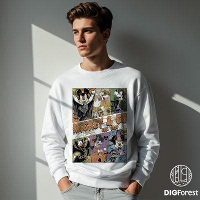 Disney Mickey & Co Halloween PNG – Mickey & Friends Not So Scary Party, Disneyland Halloween Trip Design