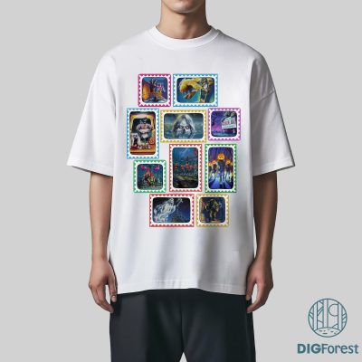 Halloween Goosebumps Books Stamp PNG – Haunted Mask, Horrorland Design, Halloween Party Holiday Outfit PNG