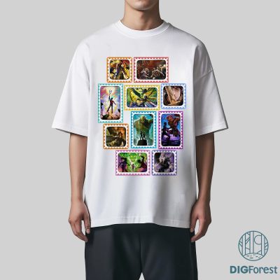 Percy Jackson & The Olympians Books Stamp PNG – Camp Half-Blood, Lotus Hotel & Casino, Book Lover Gift Design