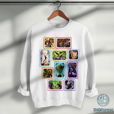 Percy Jackson & The Olympians Books Stamp PNG – Camp Half-Blood, Lotus Hotel & Casino, Book Lover Gift Design