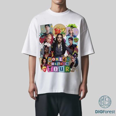 Descendants & Zombies Worlds Collide Tour PNG – Willa Werewolf Disney PNG, Halloween Epcot Festival 2025 Design