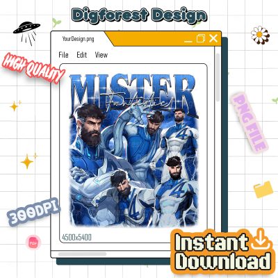 Mister Fantastic PNG – Reed Richards, Fantastic Four First Steps, Superhero Rivals, Avengers Studios Design