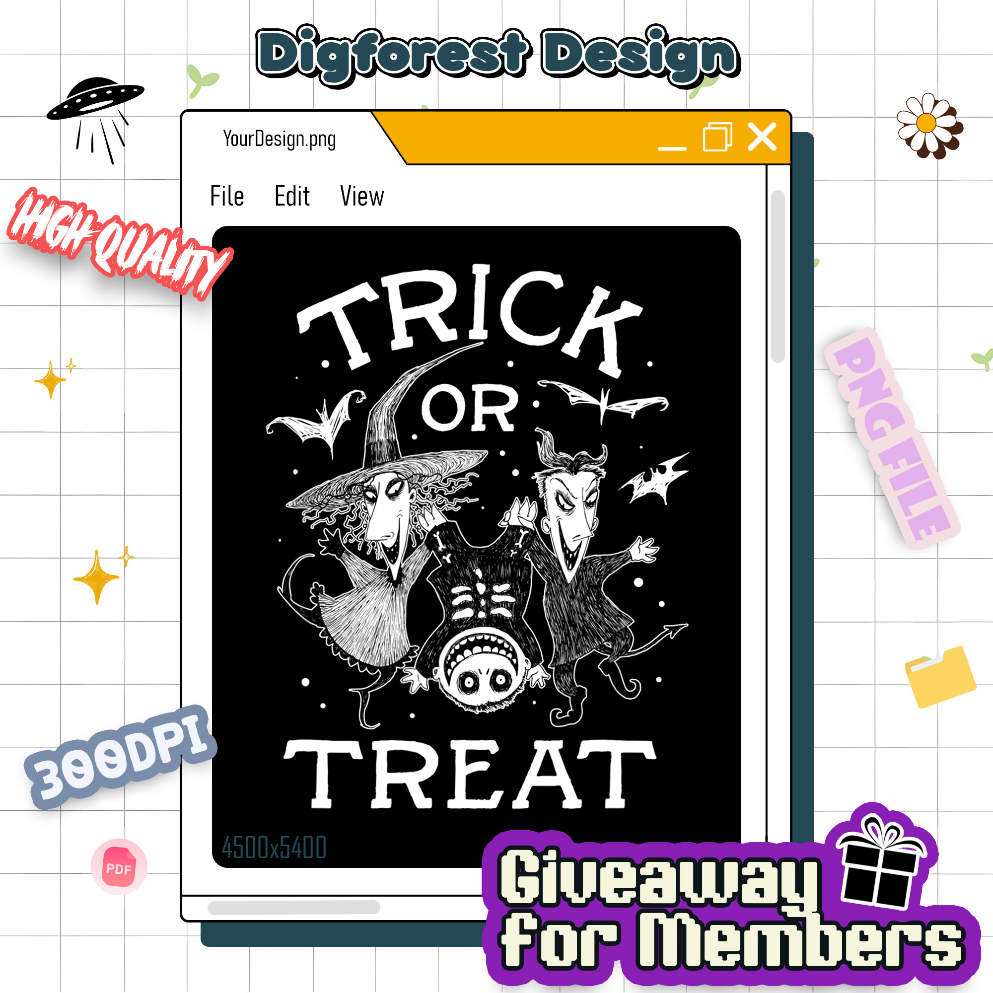 Disney Nightmare Before Christmas Trick or Treat Shirt – Lock Shock & Barrel Tee, Jack Skellington Halloween Sublimation Design