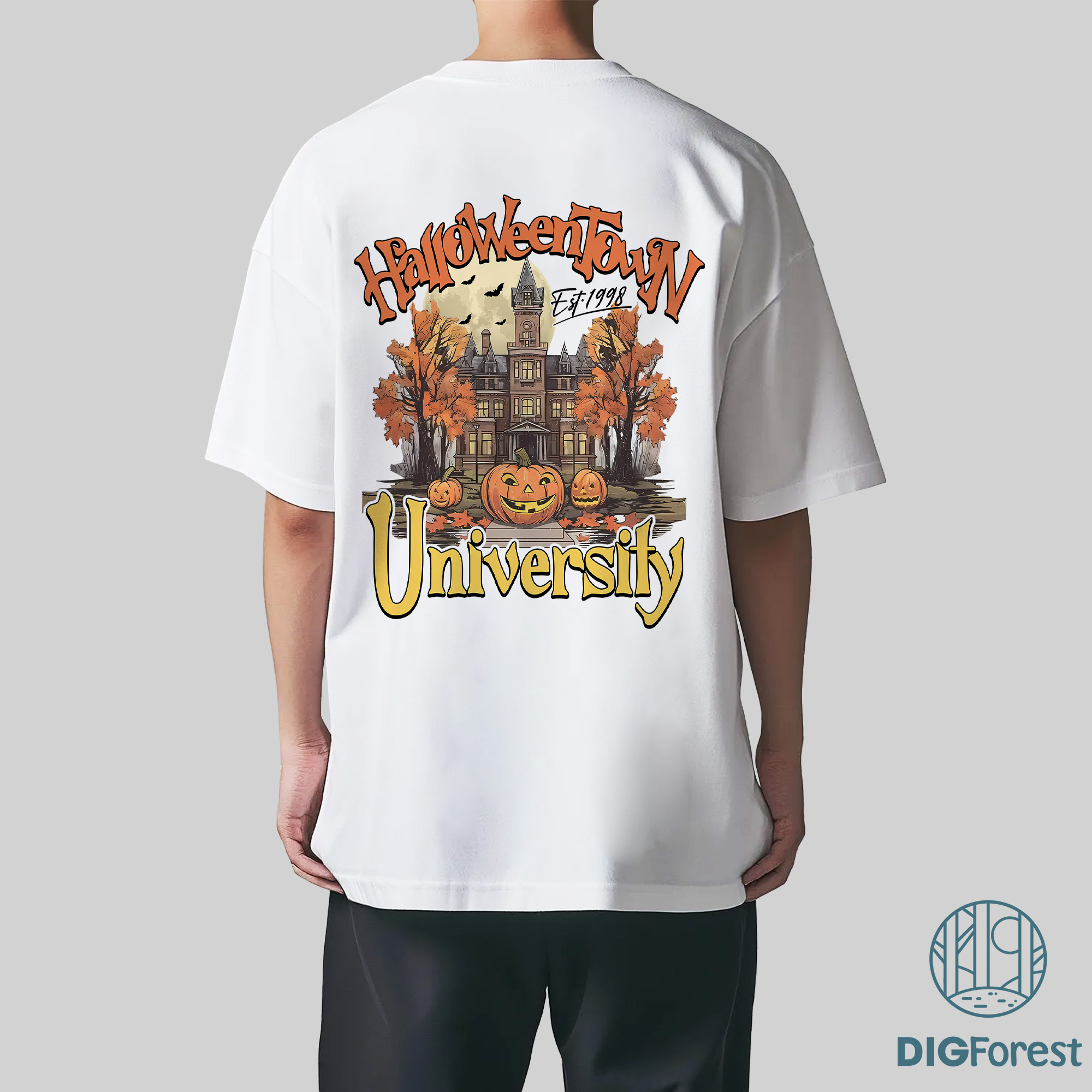 Halloweentown University 1998 PNG – Retro Pumpkin Spooky Season Shirt, Halloween Sublimation Design Halloweentown University 1998 PNG – Retro Pumpkin Spooky Season Shirt, Halloween Sublimation Design