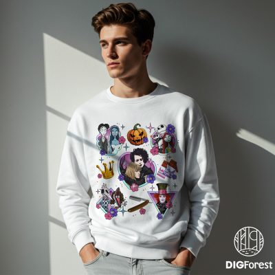 Edward Scissorhands PNG – Tim Burton Halloween Shirt, Dark 90s Movie, Beetlejuice Horror Tee Edward Scissorhands PNG – Tim Burton Halloween Shirt, Dark 90s Movie, Beetlejuice Horror Tee