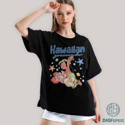 Disney Lilo and Stitch Hawaiian Punch PNG – Stitch Movie Clipart, Family Matching Vacation Design, Magic Kingdom PNG