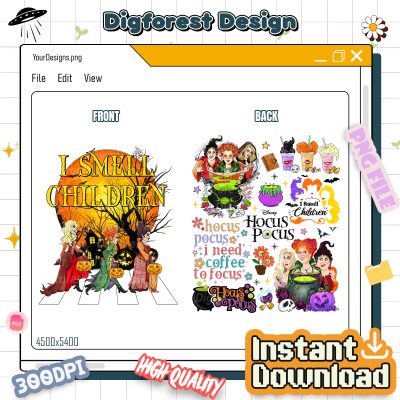 Vintage Sanderson Sisters Abbey Road PNG – Disney Hocus Pocus Witches, It’s Just a Bunch of Hocus Pocus, WDW Trip PNG