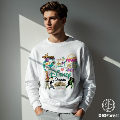 Disney Channel Cartoon Characters Shirt – Hannah Montana Lizzie McGuire Phineas Ferb Tee | Disneyland Trip Gift