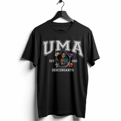 Disneyland Uma Descendants Movie Characters Group PNG – Family Matching, Disneyland Vacation, The Rise Of Red Design