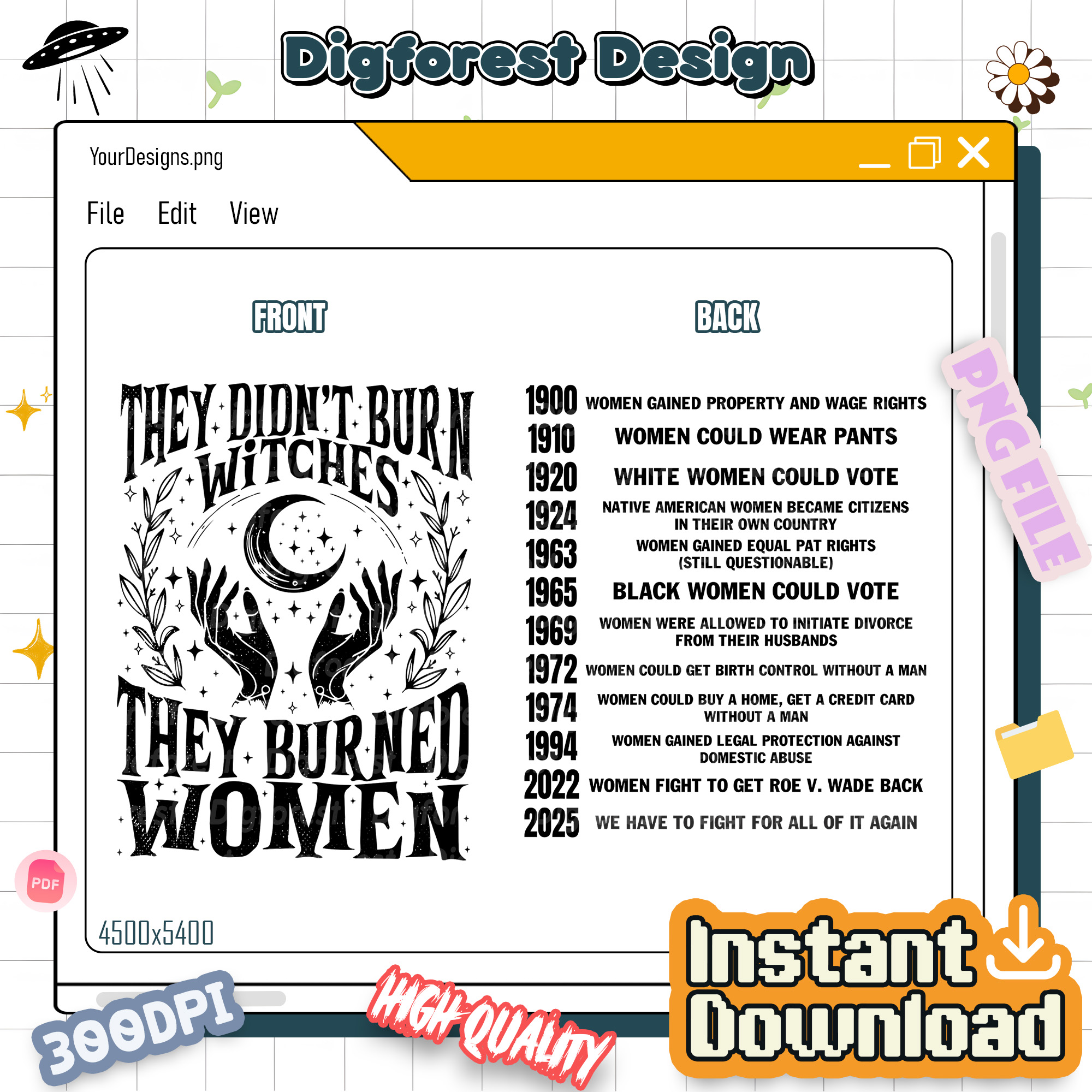 They Didn't Burn Witches They Burned Women PNG – Mystical Activist PNG, Feminist PNG, Pro Choice PNG, Women Rights PNG They Didn't Burn Witches They Burned Women PNG – Mystical Activist PNG, Feminist PNG, Pro Choice PNG, Women Rights PNG