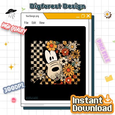 Retro Goofy Halloween PNG – Floral Coquette Horror Movie PNG, Goofy Halloween Character Design