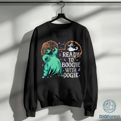 Oogie Boogie Bash PNG – Ready to Boogie Halloween, Nightmare Before Christmas, Disney Trip Outfit 2025 Design