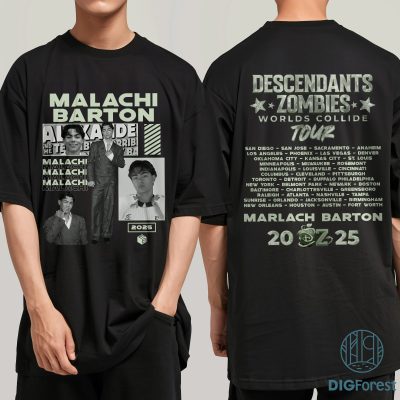 Disney Malachi Barton PNG – Descendants Tour, The Rise Of Red, Summer Music Festival 2025 Design