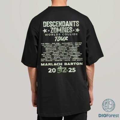 Disney Malachi Barton PNG – Descendants Tour, The Rise Of Red, Summer Music Festival 2025 Design