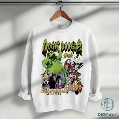 Vintage Oogie Boogie Bash 2025 PNG – Disney Castle, Mickey & Friends Oogie Boogie Man, Halloween Family Matching