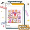 Coquette Bow Toad Halloween PNG – Disneyland Halloween PNG, Magic Mirror Ribbon Coquette PNG, Spooky Season PNG