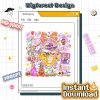 Coquette Bow The Bowser Halloween PNG – Disneyland Halloween PNG, Magic Mirror Ribbon Coquette PNG, Spooky Season PNG