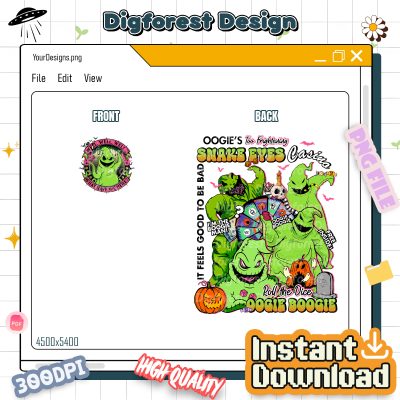 Boogie Man PNG – Halloween Boogie PNG, The Nightmare Before Christmas PNG, Oogie Boogie PNG, Family Halloween Party 2025 PNG