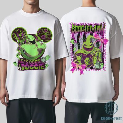 Oogie Boogie Halloween Villain Stamp PNG – Nightmare Before Christmas PNG, Coquette Halloween PNG, Let's Oogie Boogie PNG