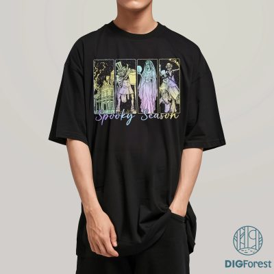 Retro The Haunted Mansion PNG – Madam Leota Hitchhiking Ghosts PNG, Welcome Foolish Mortals PNG