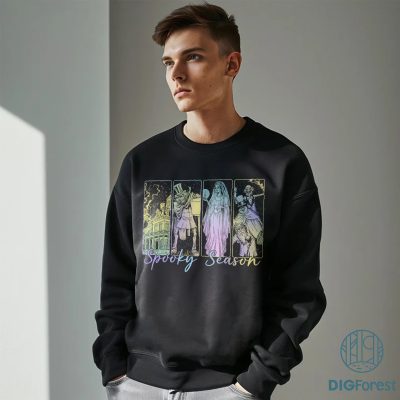 Retro The Haunted Mansion PNG – Madam Leota Hitchhiking Ghosts PNG, Welcome Foolish Mortals PNG