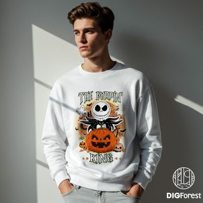 Jack and Sally PNG – The Nightmare Before Christmas PNG, Pumpkin King PNG, Halloween Party 2025 PNG