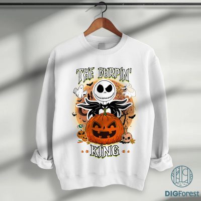 Jack and Sally PNG – The Nightmare Before Christmas PNG, Pumpkin King PNG, Halloween Party 2025 PNG