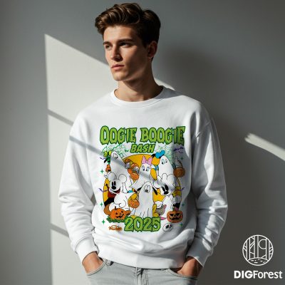 Disney Mickey and Friends Ghost Halloween PNG – Oogie Boogie Bash 2025 PNG, Disneyland Halloween PNG