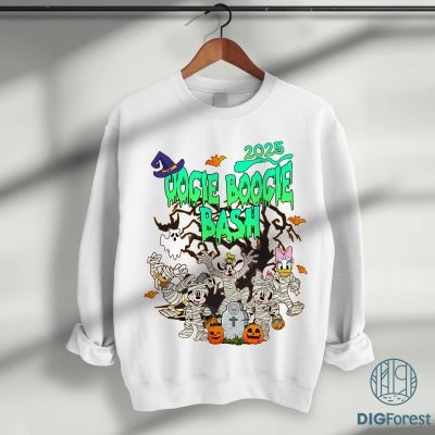 Oogie Boogie Bash 2025 PNG – Mickey and Friends Halloween PNG, Disneyland Halloween PNG, Nightmare Before Christmas