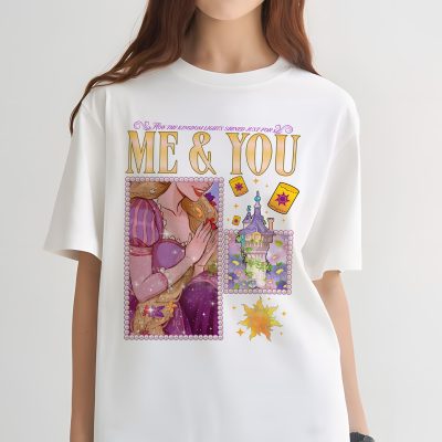 Rapunzel Tangled Princess PNG – Kingdom Lights Shined For Me And You PNG, Floral Rapunzel PNG, Disneyland Princess PNG