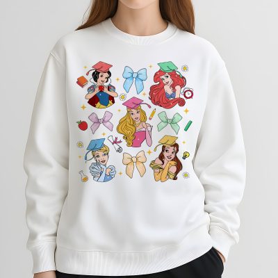 Disney Princesses Senior 2025 – Princesses Graduate Class Of 2025 PNG, Tassel To The Castle PNG, Graduation PNG